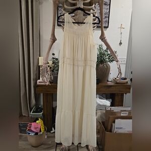 A New Day Cream Maxi Dress